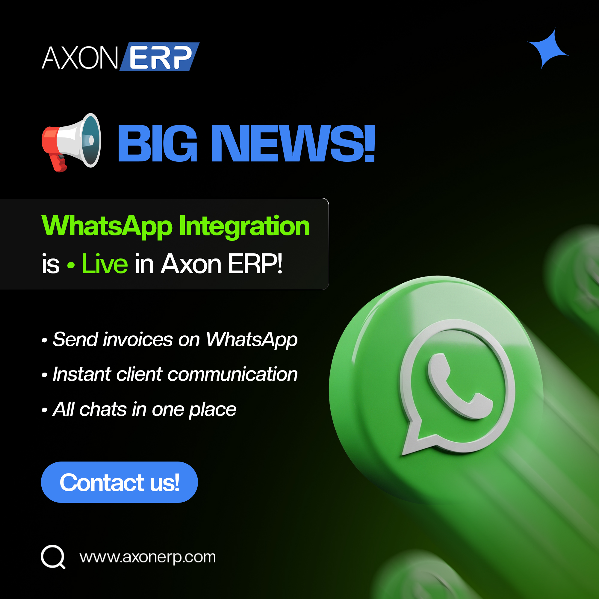 🚀 Exciting News: WhatsApp Integration is Here!